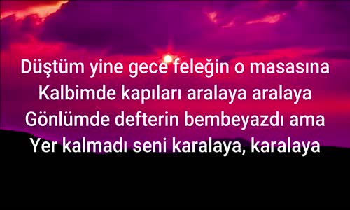 Kurtuluş Kuş & Feryal Sepin & Burak Bulut - Karalaya Karalaya (Sözleri_Lyrics)- One Little Lyrics