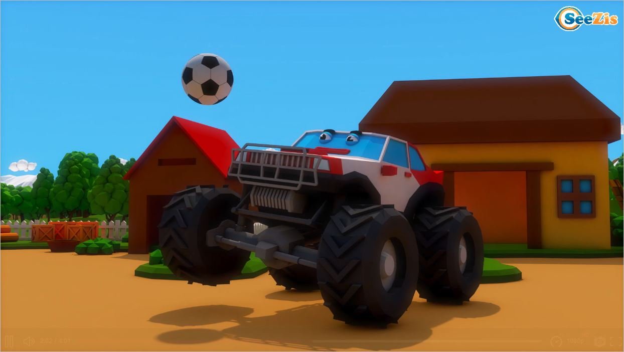 Cars Town - Polis Arabası İki Yarış Arabasının Peşinde