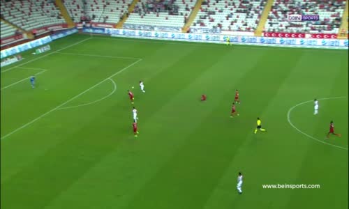 Antalyaspor-Gaziantepspor dakika 21 gol Jean-Armel Drole