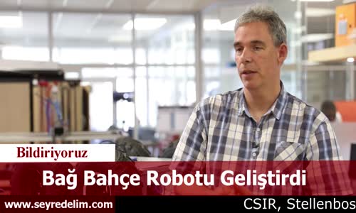Bağ Bahçe Robotu Geliştirdi