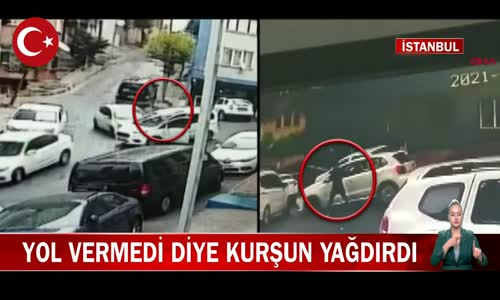 İstanbul Şişli'de Bir Şoför Yol Vermeyen Sürücüye Sinirlendi! İşte Detaylar