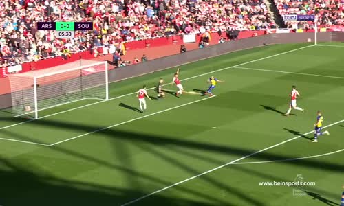 Arsenal 2 - 0 Southampton Maç Özeti İzle