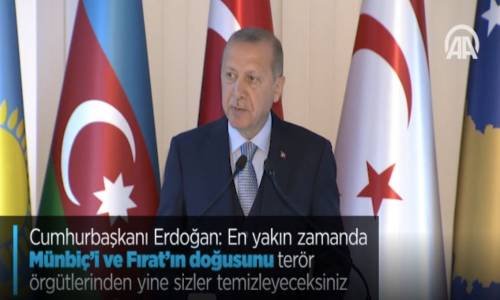 Cumhurbaşkanı Erdoğan - En Yakın Zamanda Münbiç'i Ve Fırat'ın Doğusunu Terör Örgütlerinden Yine Sizler Temizleyeceksiniz