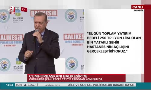 İşte Recep Tayyip Erdoğan'ın İzlettiği Çok Özel Görüntüler
