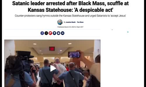 SATANlC BLACK MASS ENDS IN EM-BAR-RASS-MENT FOR THE AGES!