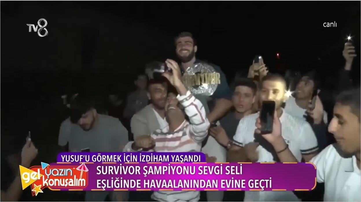 Survivor Şampiyonu Yusuf Memleketi Elazığ'da