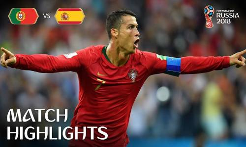 Portekiz 3 - 3 İspanya - 2018 Dünya Kupası Maç Özeti