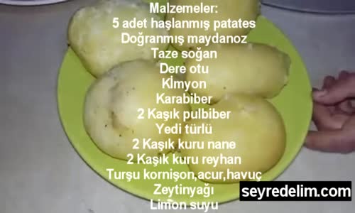 Patates Salatası