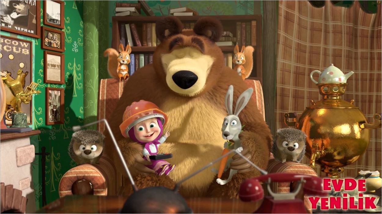 Maşa İle Koca Ayı - Evde Yenilik - Fragman