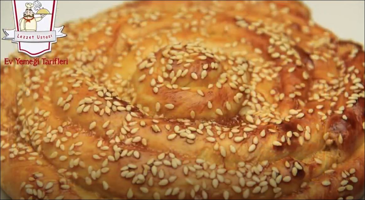 Tahinli Çörek Tarifi Pastane Usulü Susamlı Şekerli Tatlı Çöre