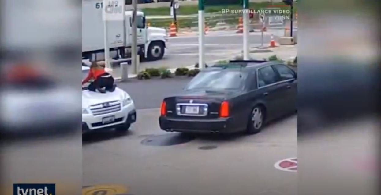 Hırsızı Yakalayan Kadın Sürücü Sosyal Medyayı Salladı