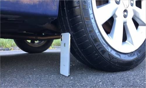 İphone Xs - Max  Araba İle Sağlamlık Testi # 159