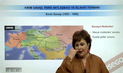 EBA TARİH LİSE - KIRIM SAVAŞI (1853-1856)