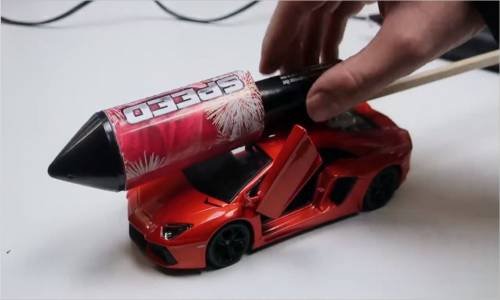 Oyuncak Araba - Roket  Testi # 104