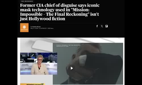 MISSION NOT IMPOSSIBLE! GOVERNMENT ADMITS THEY WEAR MASKS & HAVE BEEN DUPING THE PEOPLE FOR DECADES!