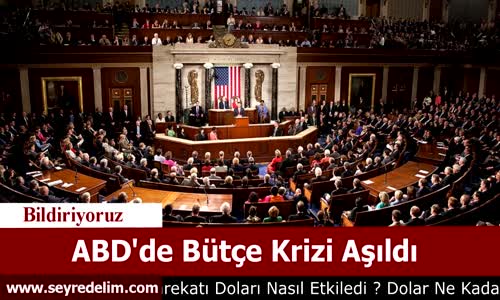 ABD'de Bütçe Krizi Aşıldı