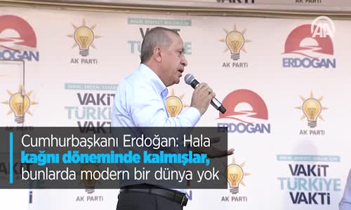 Cumhurbaşkanı Erdoğan: Kandil'i Terör Örgütünün Başına Yıkmaya Devam Edeceğiz