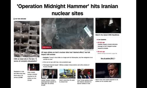 OPERATION MIDNIGHT HAMMER WILL LEAD TO AMERICA ATTACKlNG ITSELF WITH A F⚠️LSE FL⚠️G ON U.S. SOIL!