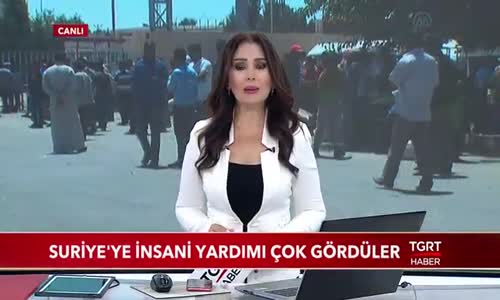 Suriye'ye İnsani Yardımı Çok Gördüler