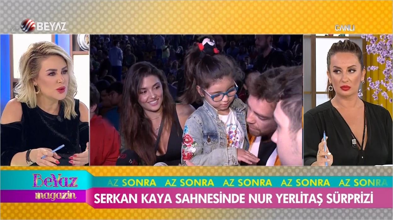 Serkan Kaya'dan Nur Yerlitaş'a Sahnede Sürpriz