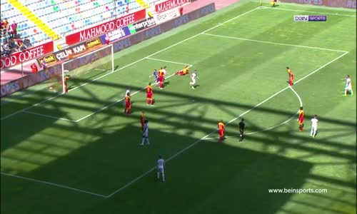 Kayserispor-Medipol Başakşehir dakika 70 gol Bekir İrteg
