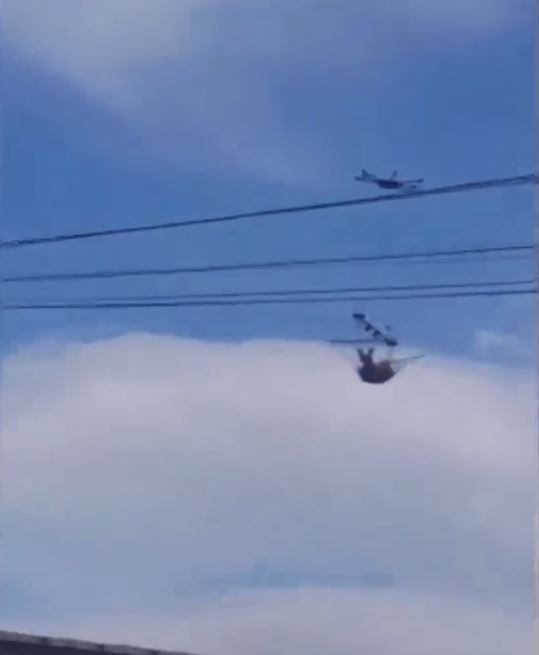 Drone'u Hamak Gibi Kullanan Yürek Yemiş Adam