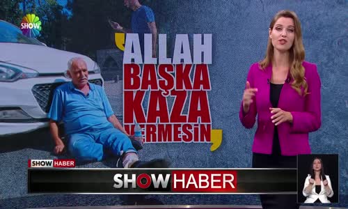 Sanki kazayı geçiren o değildi!