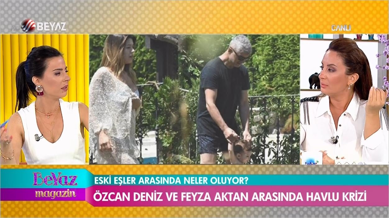 Boşanan Özcan Deniz İle Feyza Aktan El Ele Yakalandı