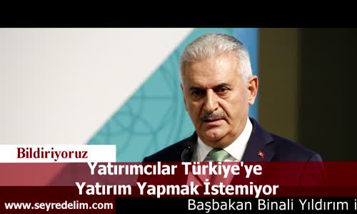 Yatırımcılar Türkiye'ye  Yatırım Yapmak İstemiyor