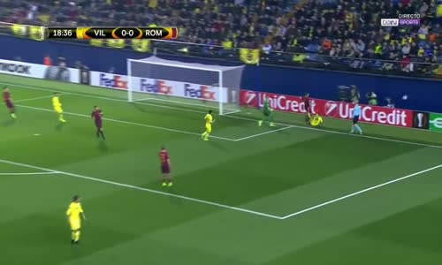 Villareal 0-4 Roma (Maç Özeti - 16 Şubat 2017)