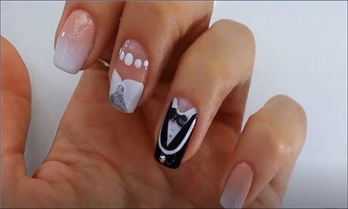 Wedding Nail Art - Gelin Damat Düğün Tırnak Süsleme 