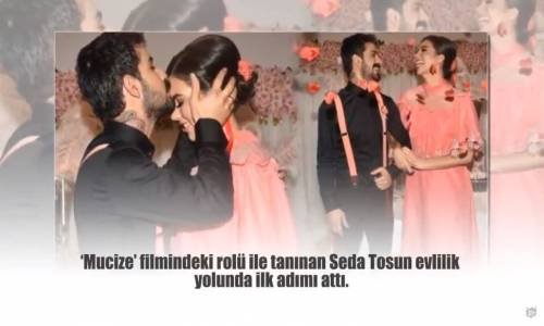 Ünlü Oyuncunun Mutlu Günü Nişanlandılar