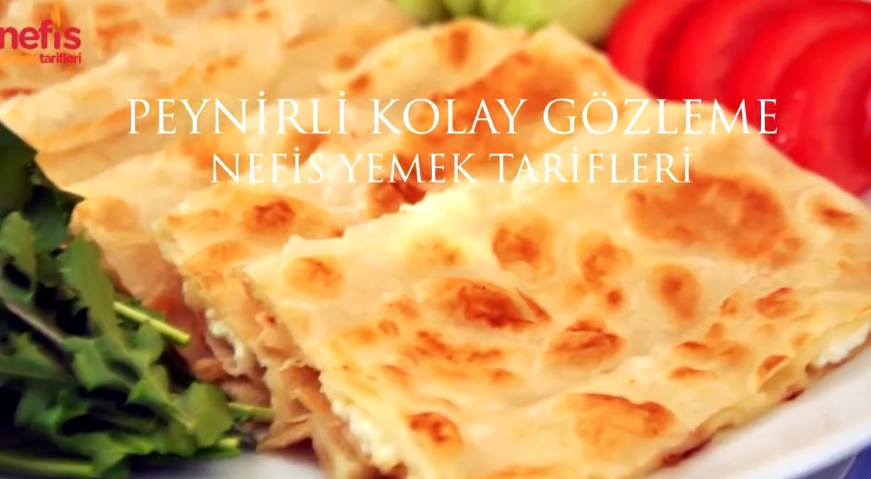 Peynirli Kolay Gözleme