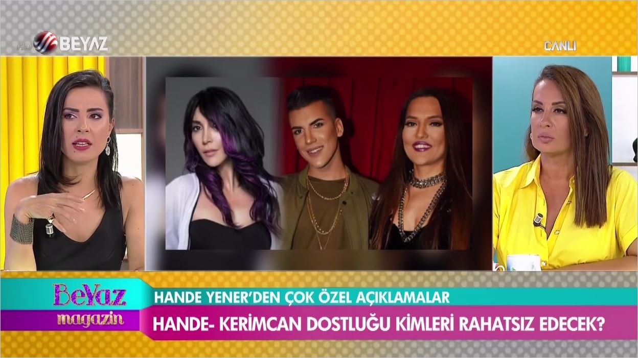 Hande Yener - Kerimcan Dostluğu Kimleri Rahatsız Edecek