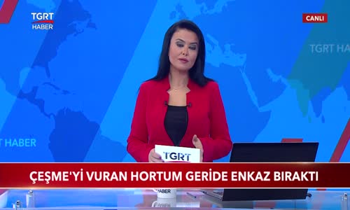 İzmir'in Çeşme İlçesini Vuran Hortum Geride Enkaz Bıraktı 