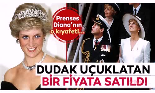 Prenses Diananın Sweatshirtü Dudak Uçuklatan Bir Fiyata Satıldı