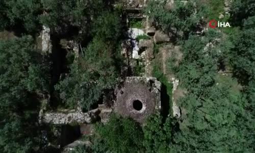 Zeytinliklerin arasında unutulmuş Osmanlı’nın ilk hamamı gün yüzüne çıkmayı bekliyor 