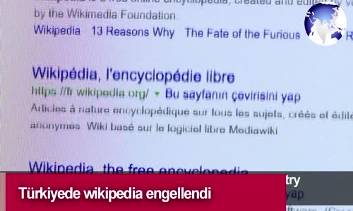 Dünya Haber - Türkiyede Wikipedia Engellendi