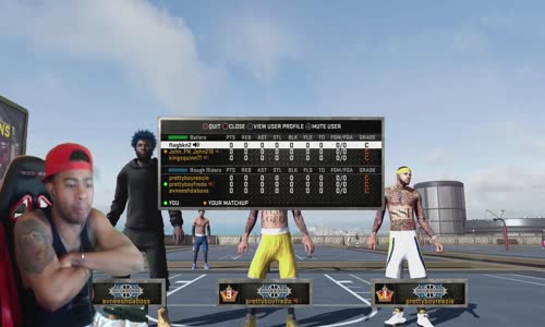 EXPOSING TRASH TALKERS AT THE PARK!! NBA 2K16