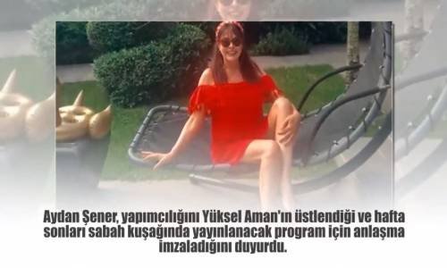 Aydan Şener Sürpriz Programla Ekranlara Dönüyor