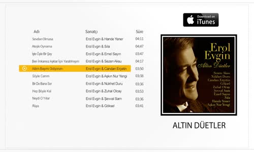 Erol Evgin & Candan Erçetin - Aldım Başımı Gidiyorum