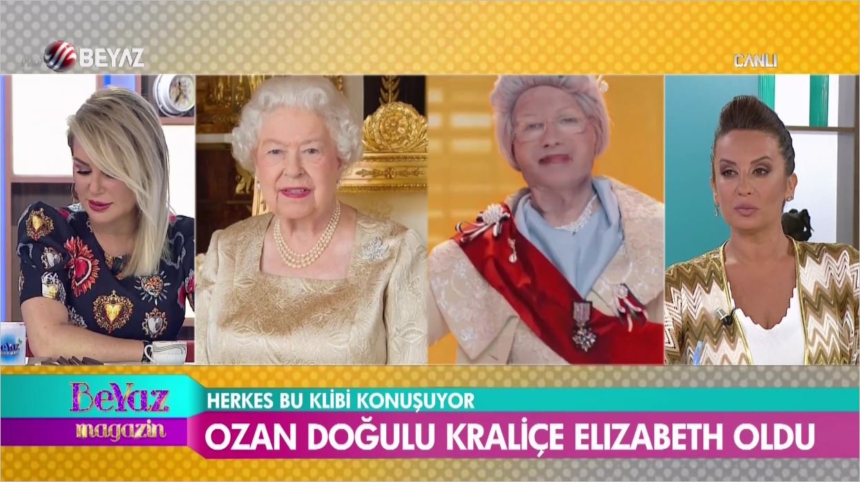 Ozan Doğulu Kraliçe Elizabeth Oldu