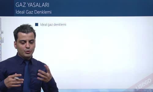 EBA KİMYA LİSE -  GAZLAR - GAZ YASALARI - İDEAL GAZ DENKLEMİ