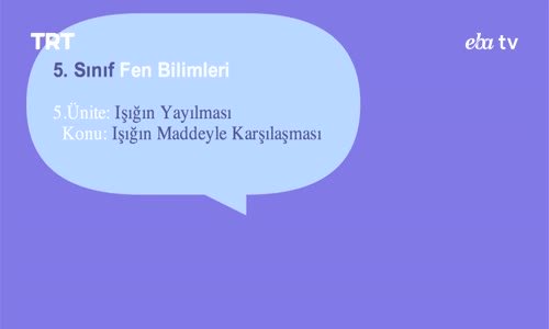 Eba, 5. Sınıf Fen Bilimleri 1.Bölüm İzle
