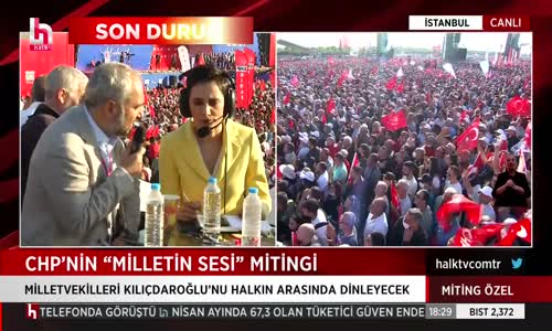 Ekrem İmamoğlu ve Mansur Yavaş -Milletin Sesi- sahnesinde!