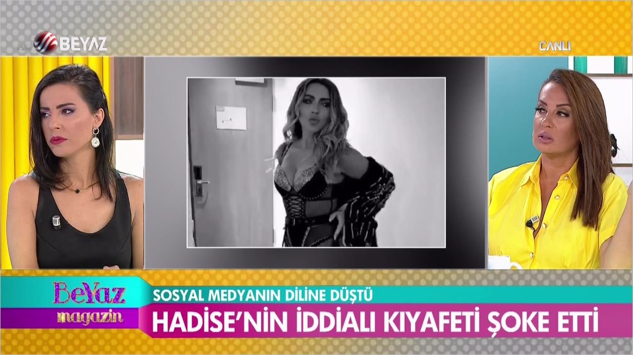 Hadise Dekolteli Paylaşımıyla Yürek Hoplattı