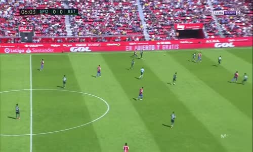 Sporting Gijon 2-2  Real Betis Maç Özeti