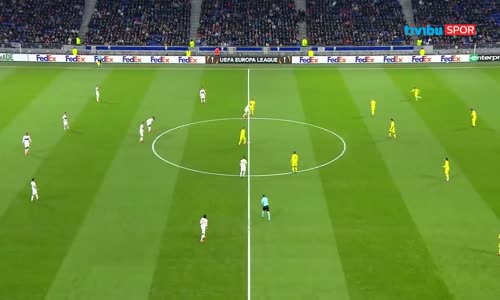 Lyon 3 - 1 Villareal - UEFA Avrupa Ligi Maç Özeti 