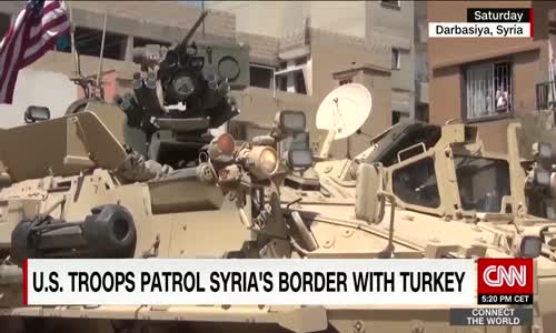 Abd Birlikleri Suriye'nin Türkiye ile Arasındaki Sınırı Devriye Gezdi