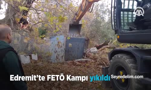 Edremit’te Fetö Kampı Yıkıldı
